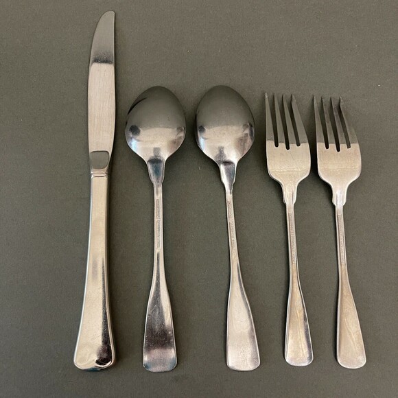 Cambridge Forks Spoons Knife Stainless Steel Lot of 5 - Picture 7 of 8